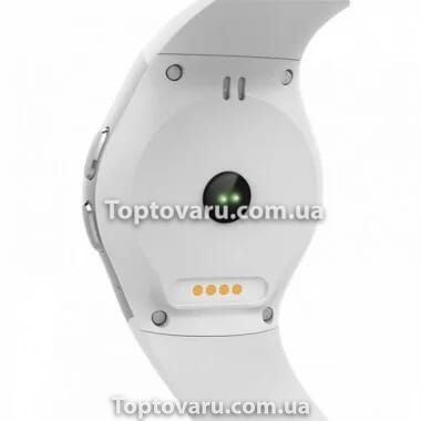 Розумні смарт-годинник Smart Watch F13 Silver 7783 фото