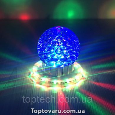 Лампа куля на підставці з обертанням RGB RD 5024 Синій 3622 фото