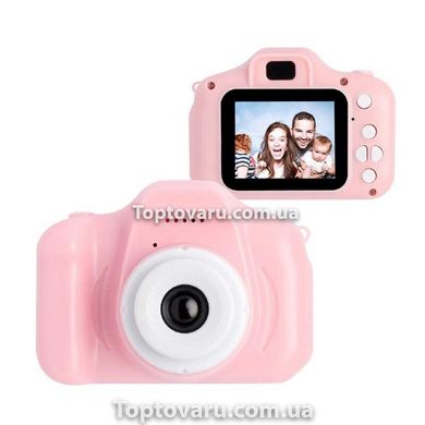 Дитячий фотоапарат KVR-001 Рожевий 1618 фото