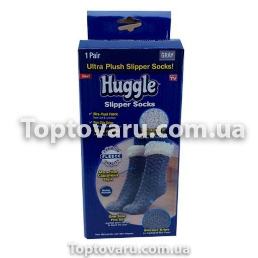 Шкарпетки антиковзні Huggle Slipper Socks Червоний 6975 фото
