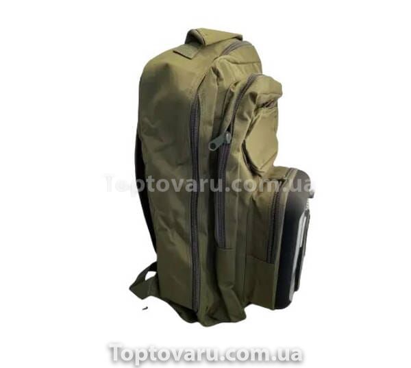 Рюкзак туристичний Outdoor Backpack Speaker Зелений 9223 фото