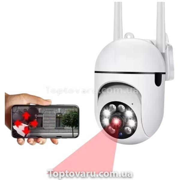 Камера відеоспостереження поворотна бездротова WiFI microSD XY 3120 SX Біла 22271 фото