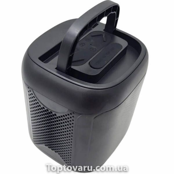 Bluetooth колонка аккумуляторная с RGB подсветкой UBL PARTYBOX ART-10463 Черная 36089 фото