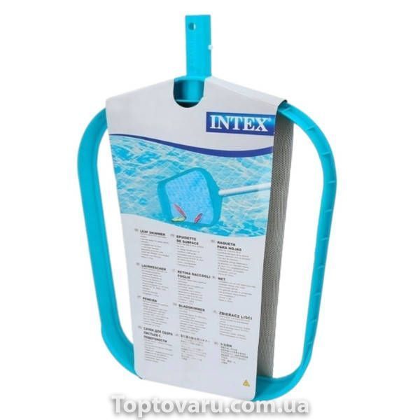 Сачок для сбора плавающего мусора с бассейна Intex 2905 Голубой 34336 фото