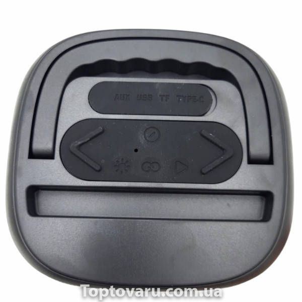 Bluetooth колонка аккумуляторная с RGB подсветкой UBL PARTYBOX ART-10463 Черная 36089 фото