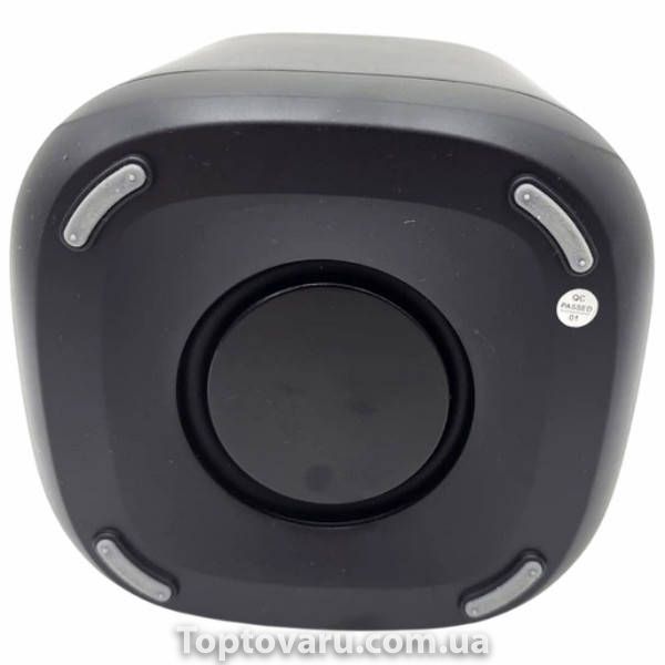 Bluetooth колонка аккумуляторная с RGB подсветкой UBL PARTYBOX ART-10463 Черная 36089 фото