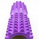 Ролик масажний для йоги, фітнесу (спини та шиї) OSPORT (30*9 см) Фіолетовий 11573 фото 3