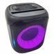 Bluetooth колонка аккумуляторная с RGB подсветкой UBL PARTYBOX ART-10463 Черная 36089 фото 6