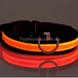 Нашийник для собак світлодіодний LED Червоний розмір M 12322 фото 2