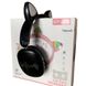 Бездротові навушники Bluetooth з котячими вушками LED SP-20A Чорні 17951 фото 3
