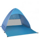 Самораскладная двухместная пляжная палатка с защитой от ультрафиолета - размер 150/165/110 Синяя 5486 фото 2