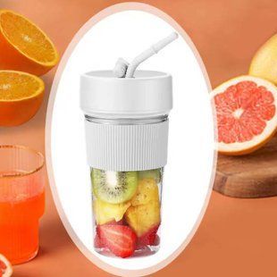 Блендер портативний ручний для смузі та коктейлів portable juicer cup AND-1448 Білий 32807 фото