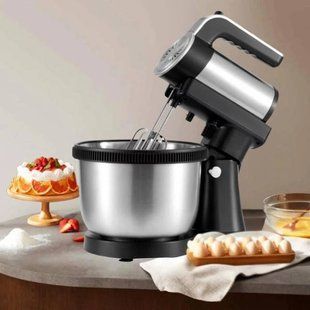 Міксер з чашею Hoffmans HM-6631 4.5L 1600W Чорний 38086 фото