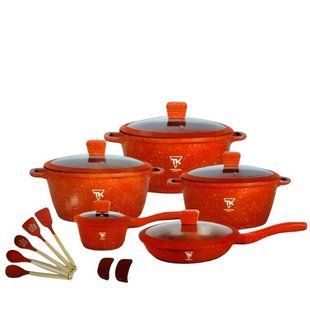 Набор кастрюль Top Kitchen ТК00050L Красный 28327 фото