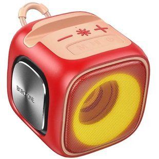 Портативна колонка BOROFONE BR29 Interest sports BT speaker Красная 19737 фото