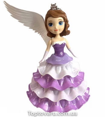 Танцююча лялька Little electric princess з крилами 3 D light 2772 фото