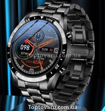Смарт-годинник Smart Power Nano Black у фірм. коробочці 15089 фото