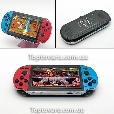 Игровая приставка - PSP X7 Сине-красная 7398 фото