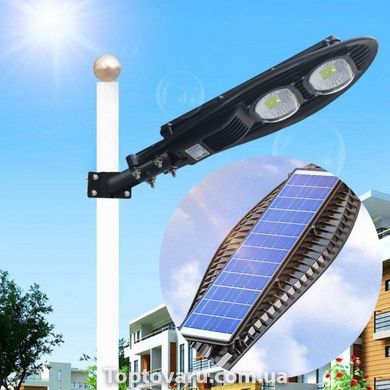 Вуличний ліхтар на сонячній батареї street light 180W COB With Remote 6262 фото