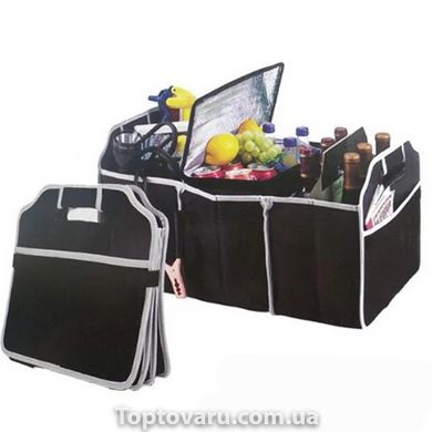 Складна сумка органайзер в автомобіль Сar Boot Organizer Original в багажник авто 1337 фото