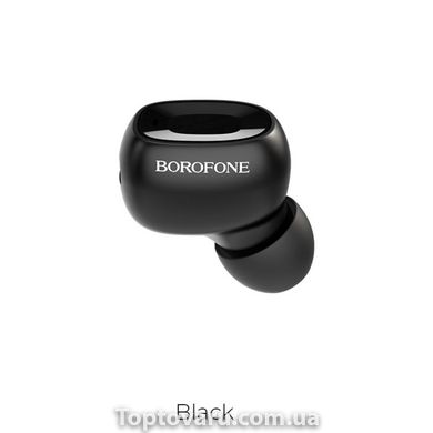 Bluetooth гарнітура BOROFONE BC28 Shiny sound MINI wireless headset Black BC28B-00001 фото