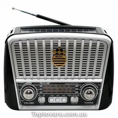 Радиоприемник RX-BT455S Golon FM Черный 11310 фото