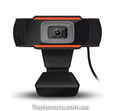 Веб камера з мікрофоном M1 Чорна 6381 фото
