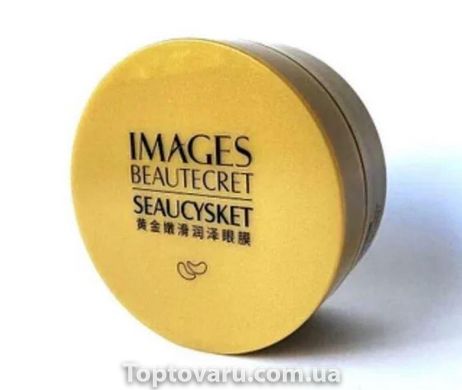 Гідрогелеві золоті патчі Images Beautecret Seaucysket Eye Mask c колагеном 4381 фото