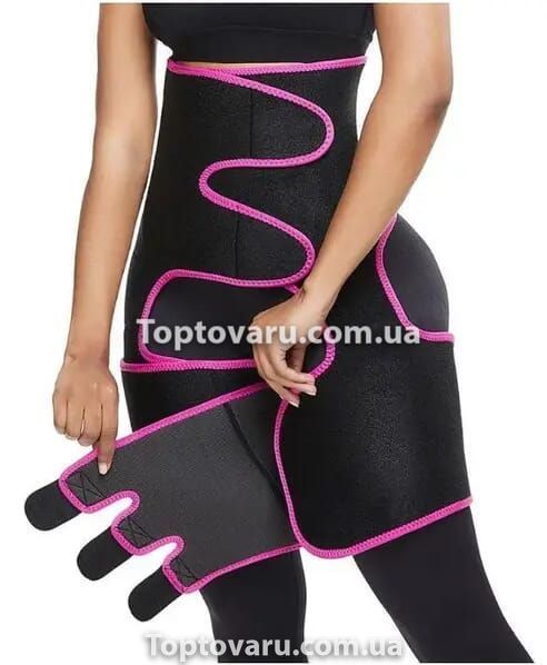 Утягивающий пояс для похудения и коррекции фигуры ADJUSTABLE ONE PIECE WAIST BAND XXL/XXXL 4420 фото
