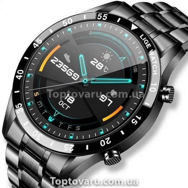 Смарт-годинник Smart Power Nano Black у фірм. коробочці 15089 фото