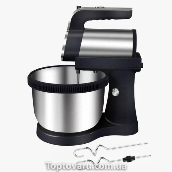 Міксер з чашею Hoffmans HM-6631 4.5L 1600W Чорний 38086 фото