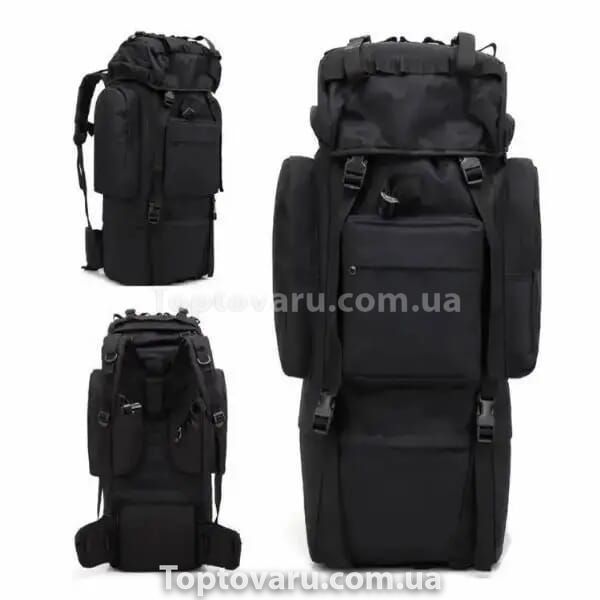 Рюкзак Тактический A21 70L Черный 9664 фото