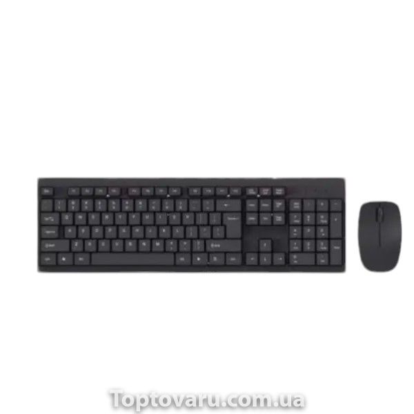 Набор беспроводной клавиатуры и мыши KEYBOARD KB-C019 Черный 19189 фото