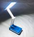 Світлодіодна настільна лампа LED KM-6686 З Kamisafe блакитна 3585 фото 5