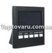Цифровые часы гигрометр LCD 3 в 1 HTC-1 Черный 5629 фото 4