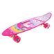 Скейт Пенніборд з колесами, що світяться, і ручкою Єдиноріг Penny Board Aspink Рожевий 35610 фото 5