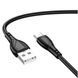 Кабель для зарядки 15W USB BOROFONE BX121 USB-Type-C 3A 1м Черный 34160 фото 3
