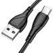 Кабель для зарядки 15W USB BOROFONE BX121 USB-Type-C 3A 1м Черный 34160 фото 1