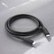 Кабель Vention USB 2.0 Type-C Male to Type-C Male 3A Cable 1M Black PVC Type 22497 фото 5