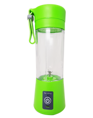 Блендер Smart Juice Cup Fruits USB Зеленый 2 ножа 856 фото