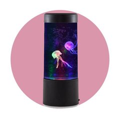 Лампа-ночник со светодиодными медузами LED Jellyfish Mood Lamp 2594 фото