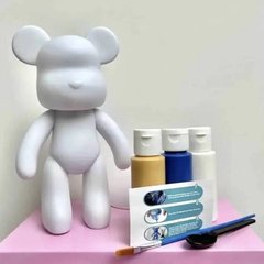 Набор для творчества Флюидный Мишка Арт терапия DIY Creative Fluid Bear Желтый 18560 фото