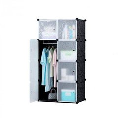 Шафа органайзер Storage Cube Cabinet МР 28-51 пластикова Чорний 10008 фото