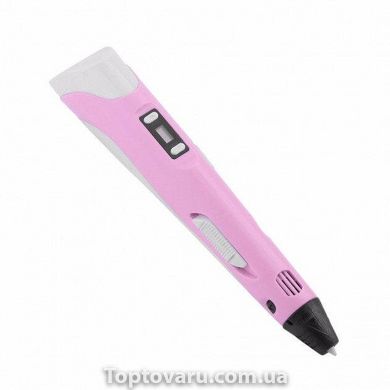 3D ручка H0220 с дисплеем розовая 597 фото