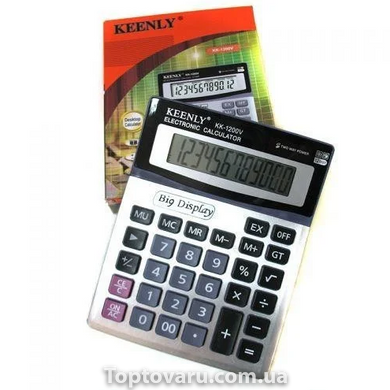 Калькулятор KEENLY KK 1200 настольный 5935 фото