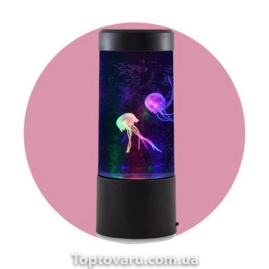 Лампа-ночник со светодиодными медузами LED Jellyfish Mood Lamp 2594 фото