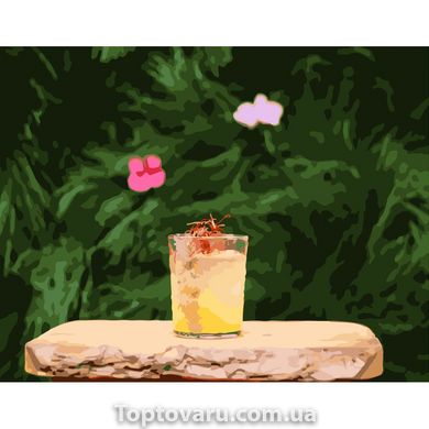 Картина за номерами Strateg ПРЕМІУМ Тропічний коктейль розміром 40х50 см (GS315) GS315-00002 фото