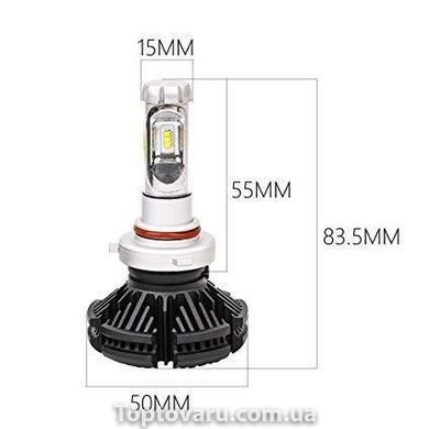 LED лампы комплект H7 X3 (ZES, 6000LM, 50W) 1543 фото