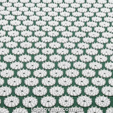 Акупунктурный массажный коврик Acupressure Mat or Bed of Nails Зеленый 4298 фото