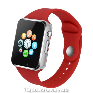 Розумний годинник Smart Watch А1 red 454 фото